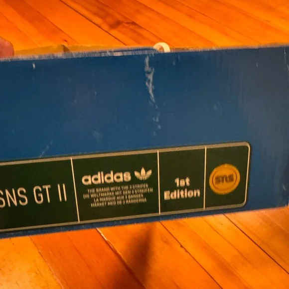 Adidas GT II Green and White Sneakers - Picture 3 of 8